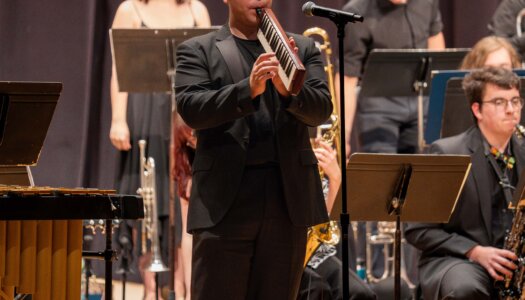 UNK's Jazz Band performed Monday night.