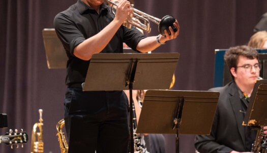 UNK's Jazz Band performed Monday night.