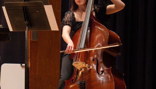The UNK Wind Ensemble and Symphonic Band performed at a joint concert Wednesday night.