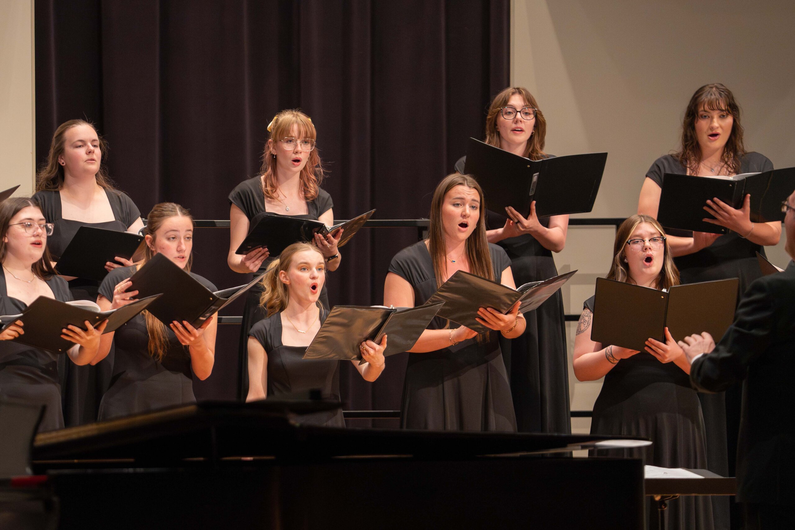 UNK choirs performed at a concert Thursday night.