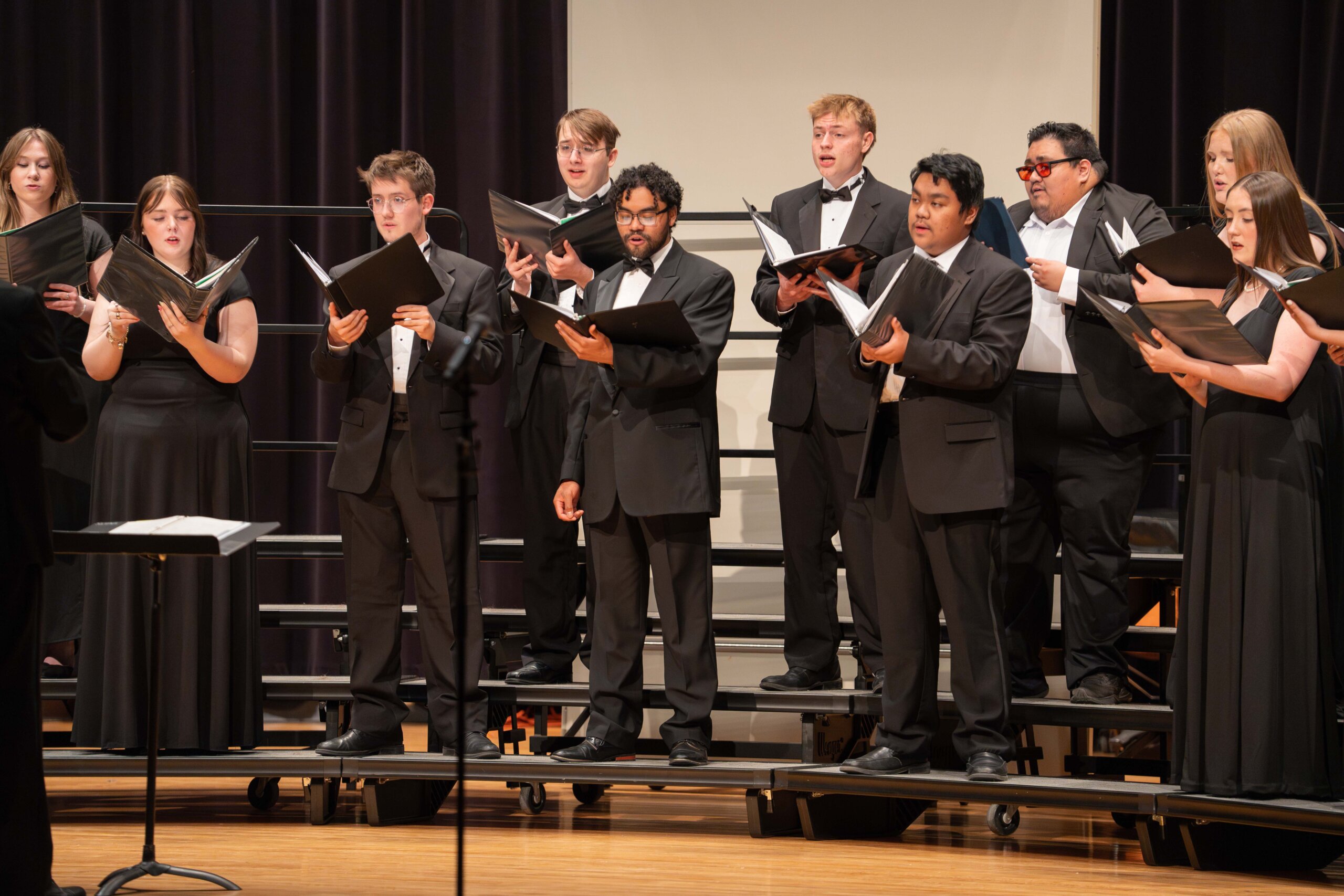 UNK choirs performed at a concert Thursday night.