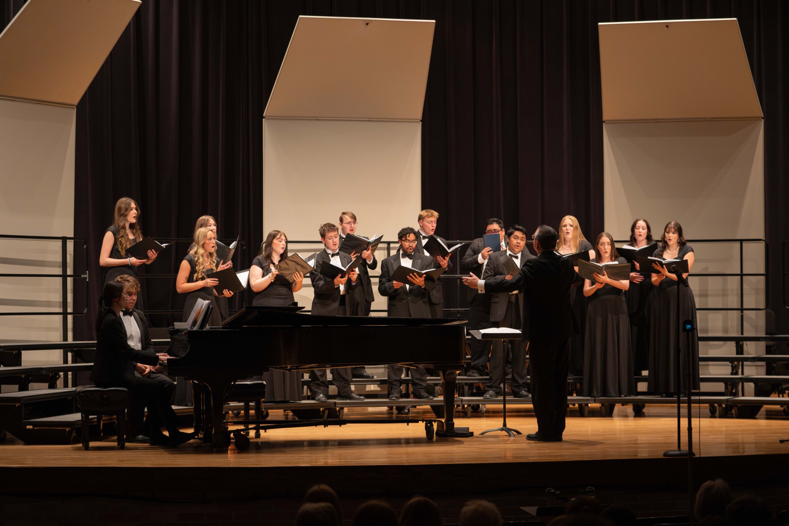 UNK choirs performed at a concert Thursday night.