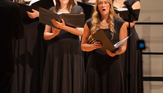 UNK choirs performed at a concert Thursday night.