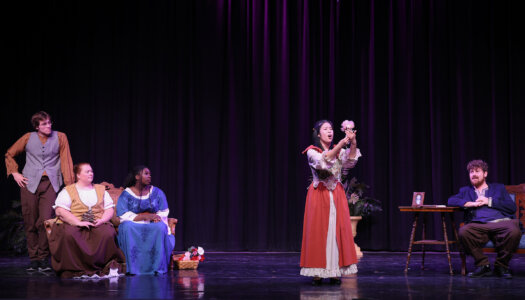 Sayo Kajiyama performs in a Loper Opera production.