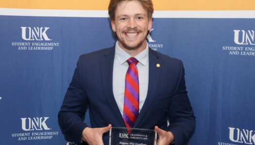 Sigma Phi Epsilon receives the Academic Excellence Award.