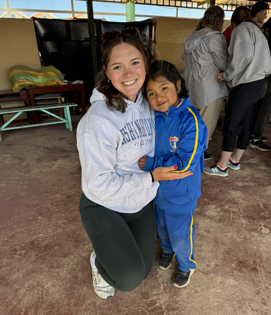 Elly Piper is pictured in summer 2024 during a medical outreach trip to Peru.