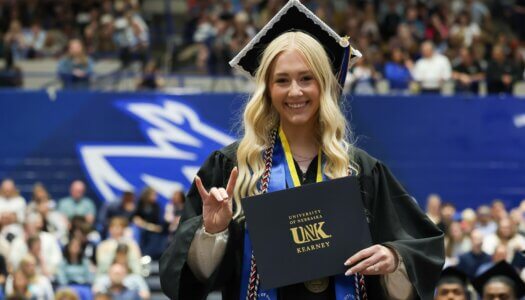 More than 700 students earn undergraduate and graduate degrees at UNK's commencement ceremony.