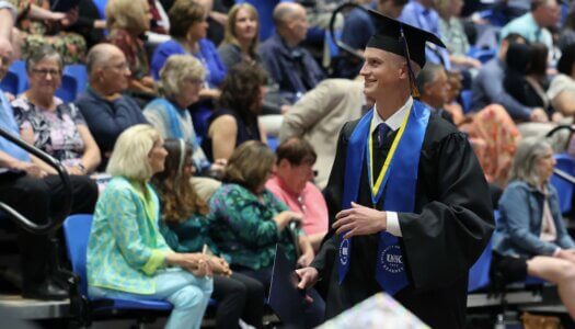 More than 700 students earn undergraduate and graduate degrees at UNK's commencement ceremony.
