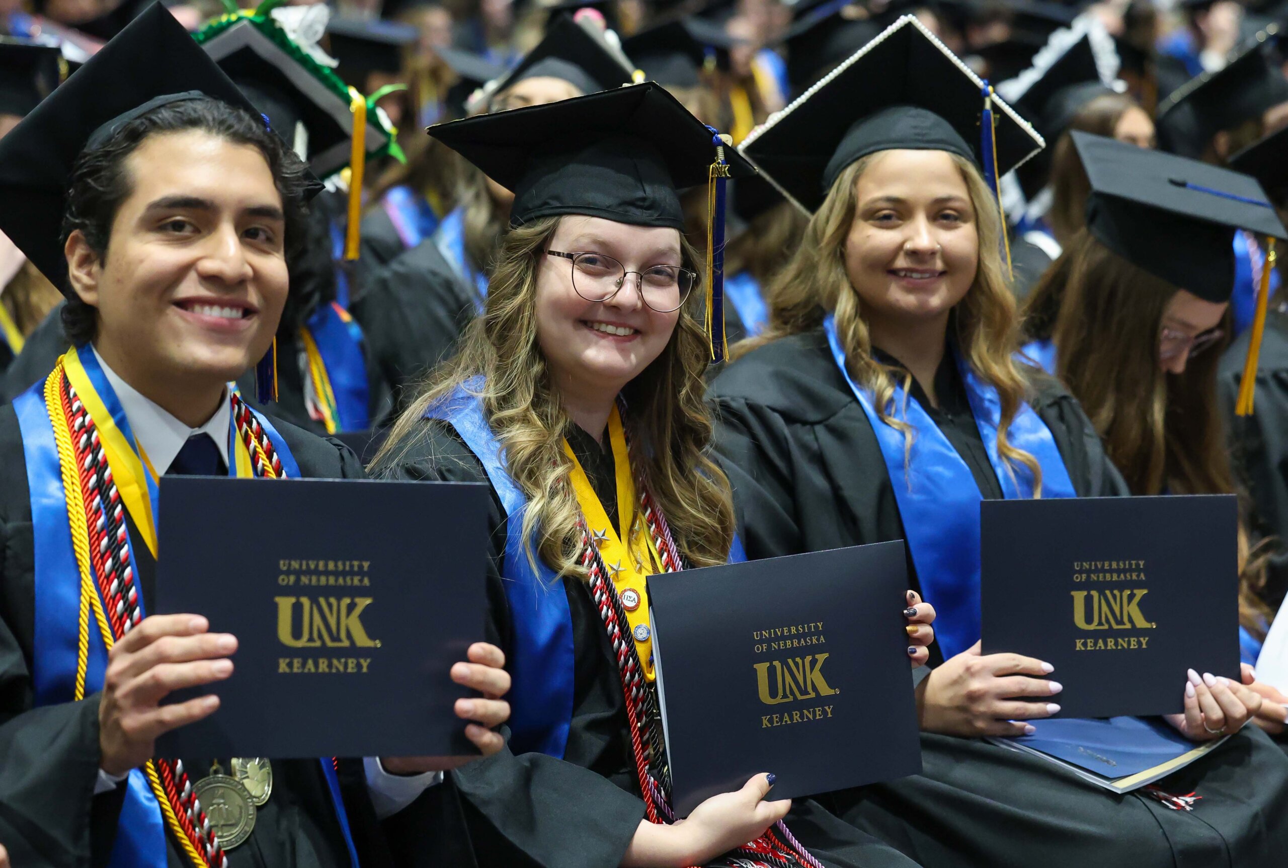 More than 700 students earn undergraduate and graduate degrees at UNK's commencement ceremony.