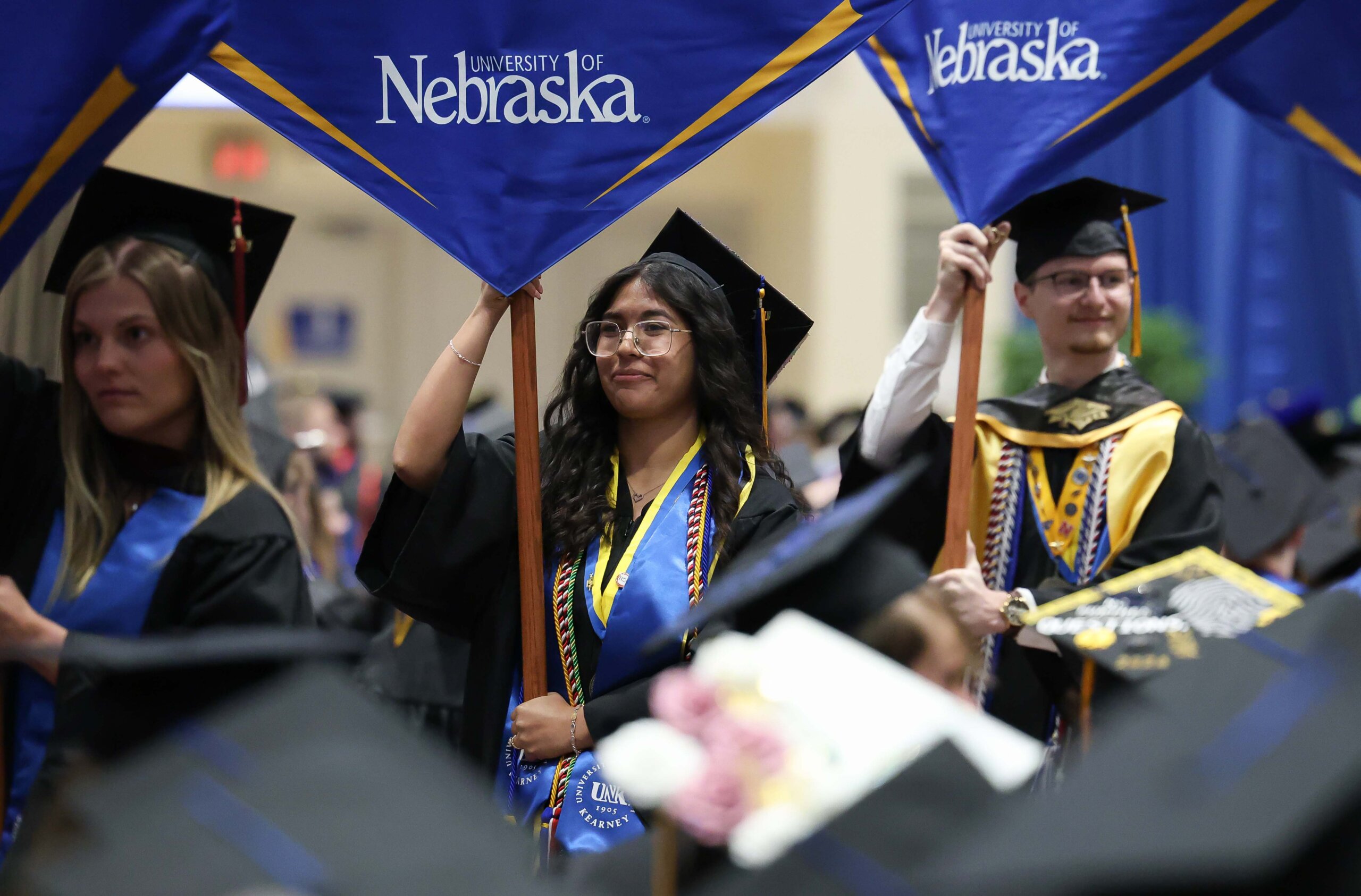 More than 700 students earn undergraduate and graduate degrees at UNK's commencement ceremony.