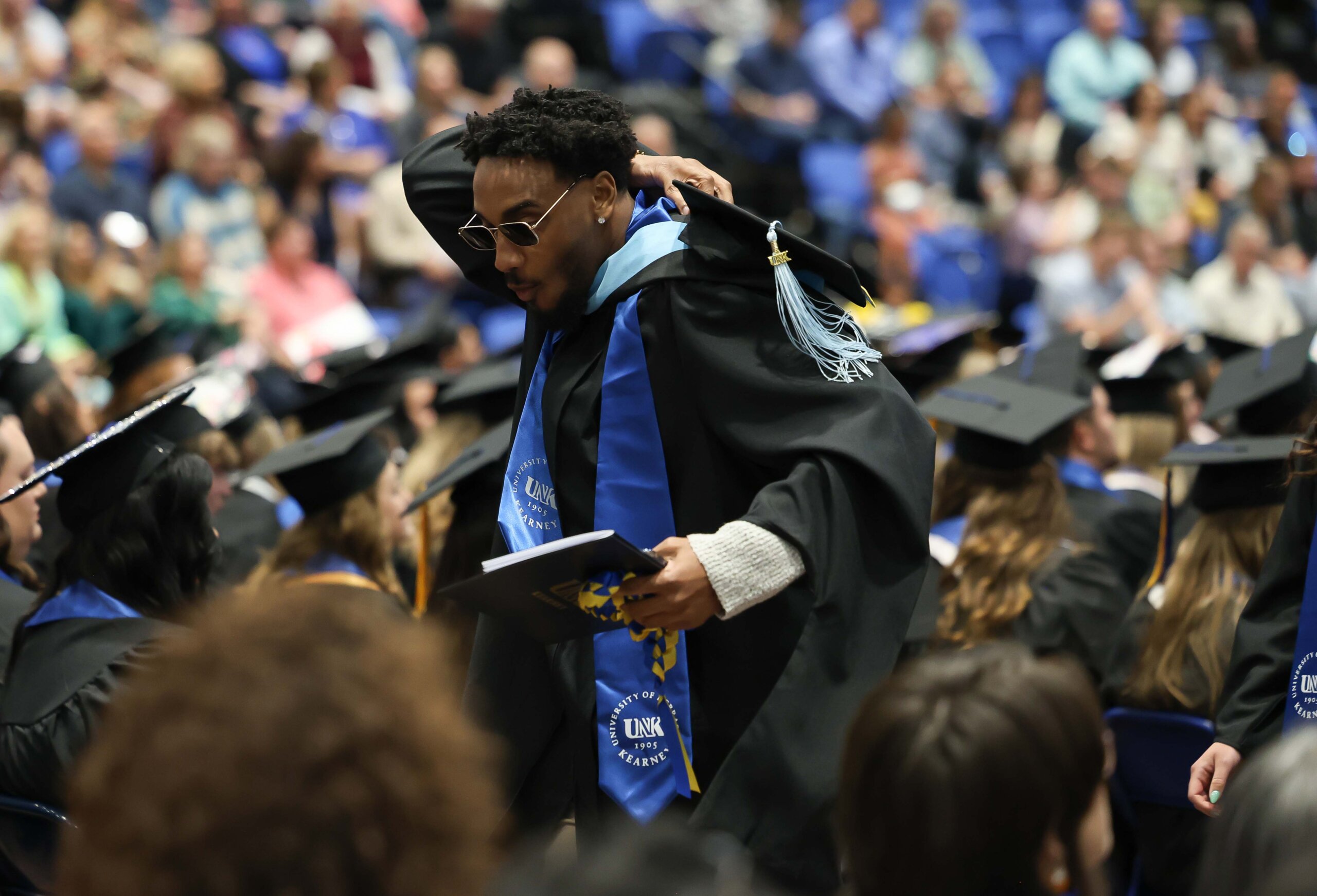 More than 700 students earn undergraduate and graduate degrees at UNK's commencement ceremony.