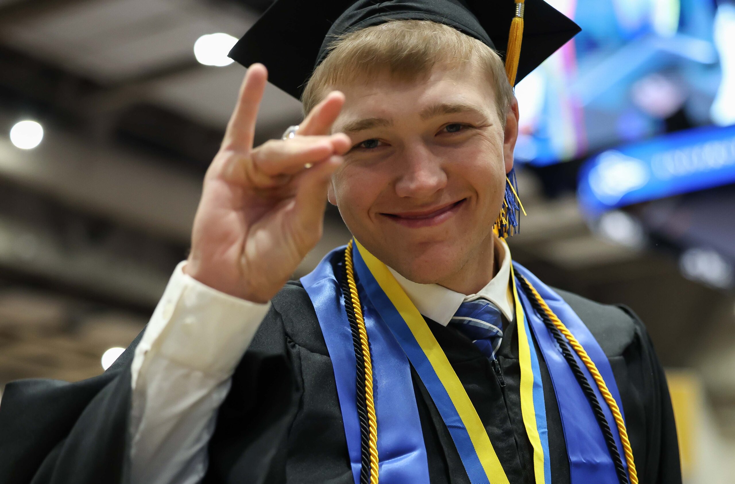 More than 700 students earn undergraduate and graduate degrees at UNK's commencement ceremony.
