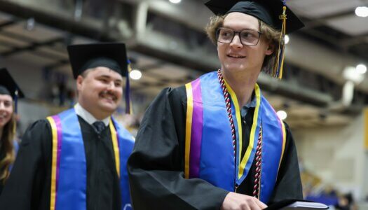 More than 700 students earn undergraduate and graduate degrees at UNK's commencement ceremony.