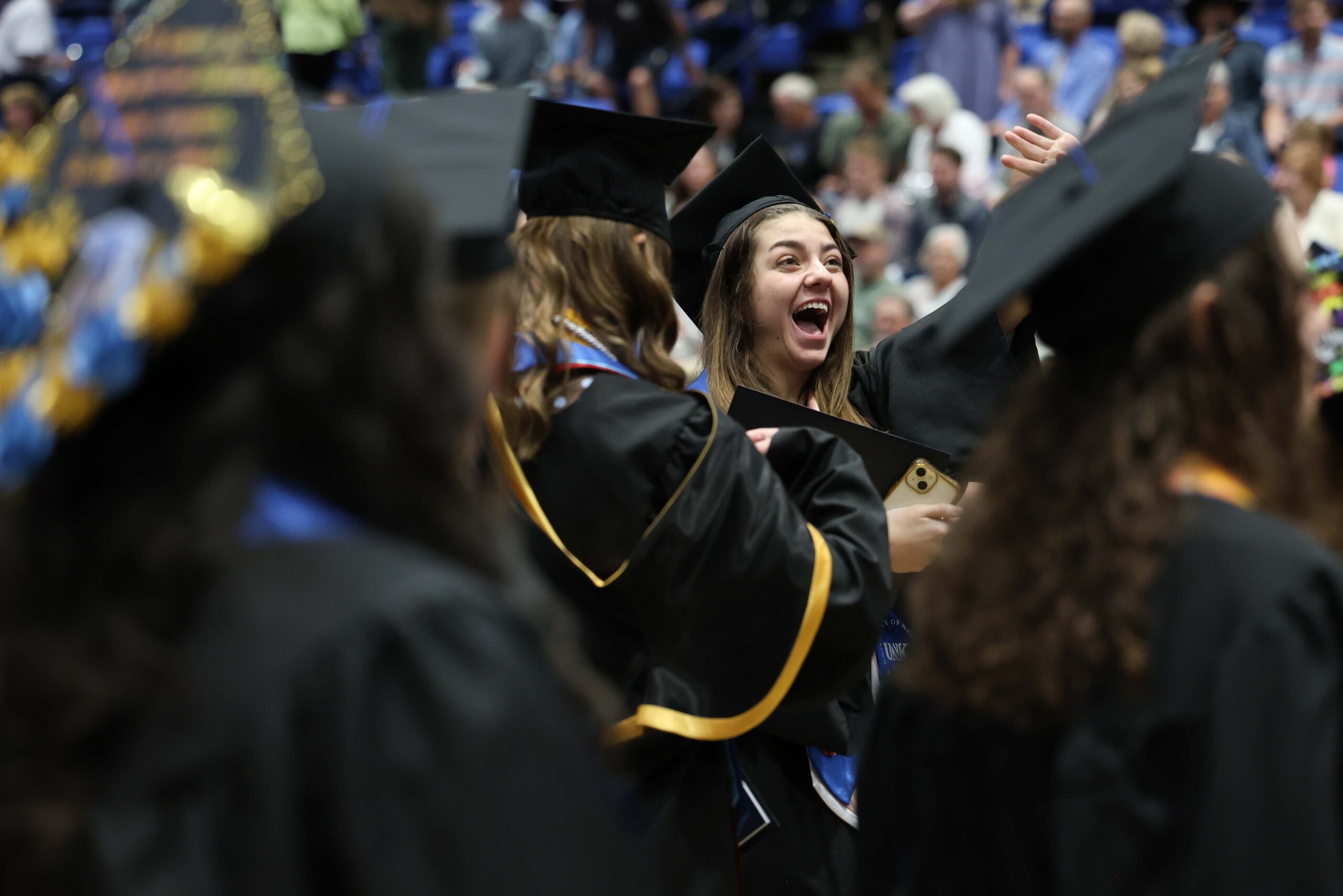 More than 700 students earn undergraduate and graduate degrees at UNK's commencement ceremony.