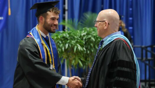 More than 700 students earn undergraduate and graduate degrees at UNK's commencement ceremony.