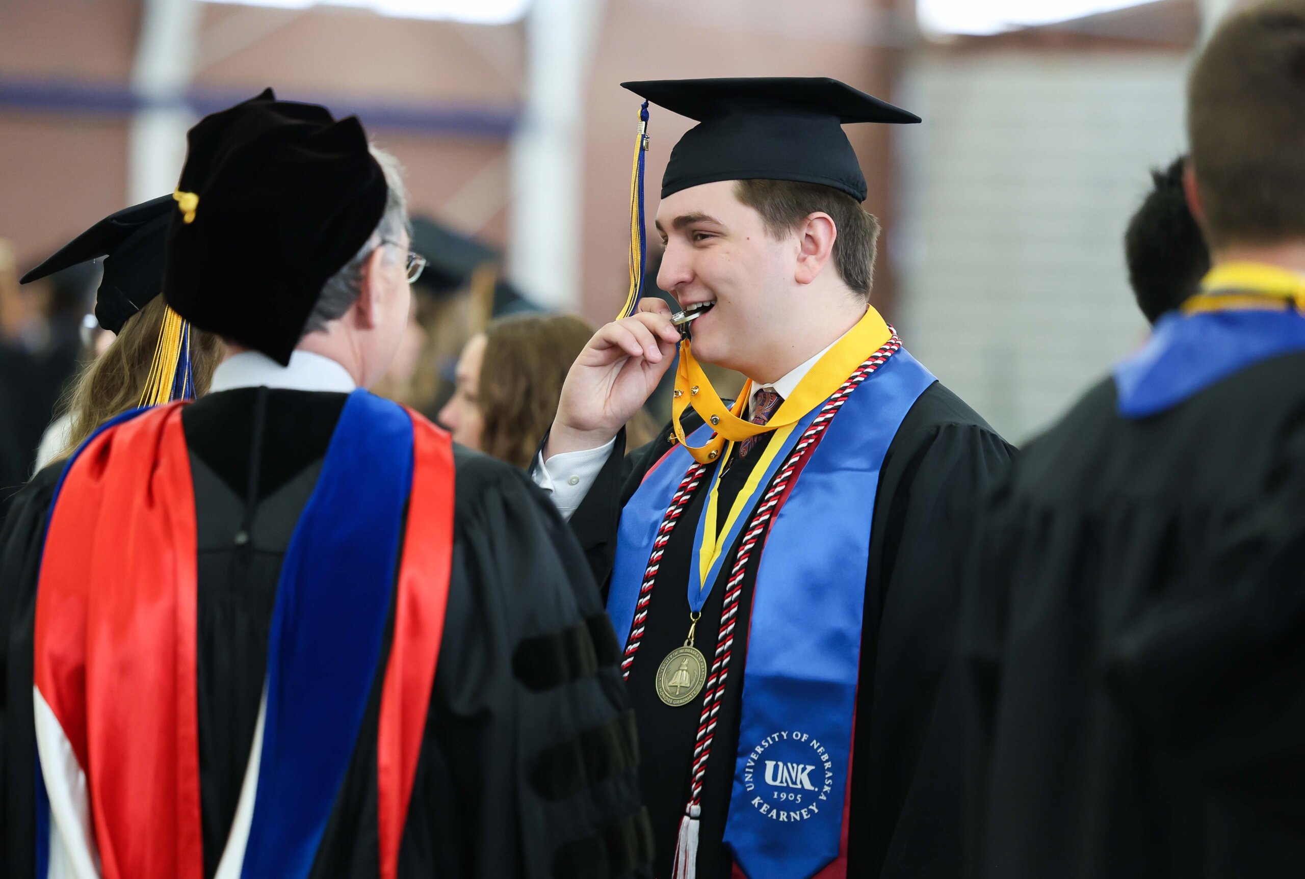 More than 700 students earn undergraduate and graduate degrees at UNK's commencement ceremony.