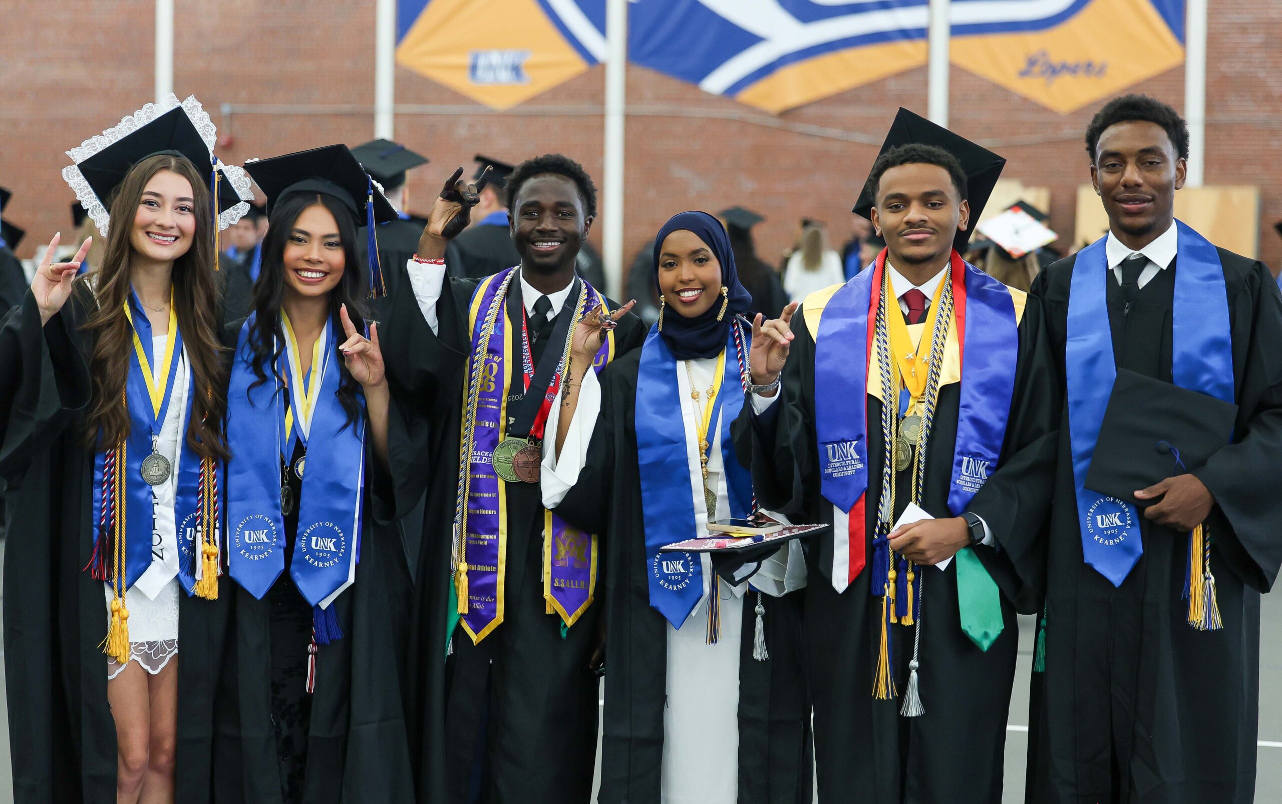 More than 700 students earn undergraduate and graduate degrees at UNK's commencement ceremony.