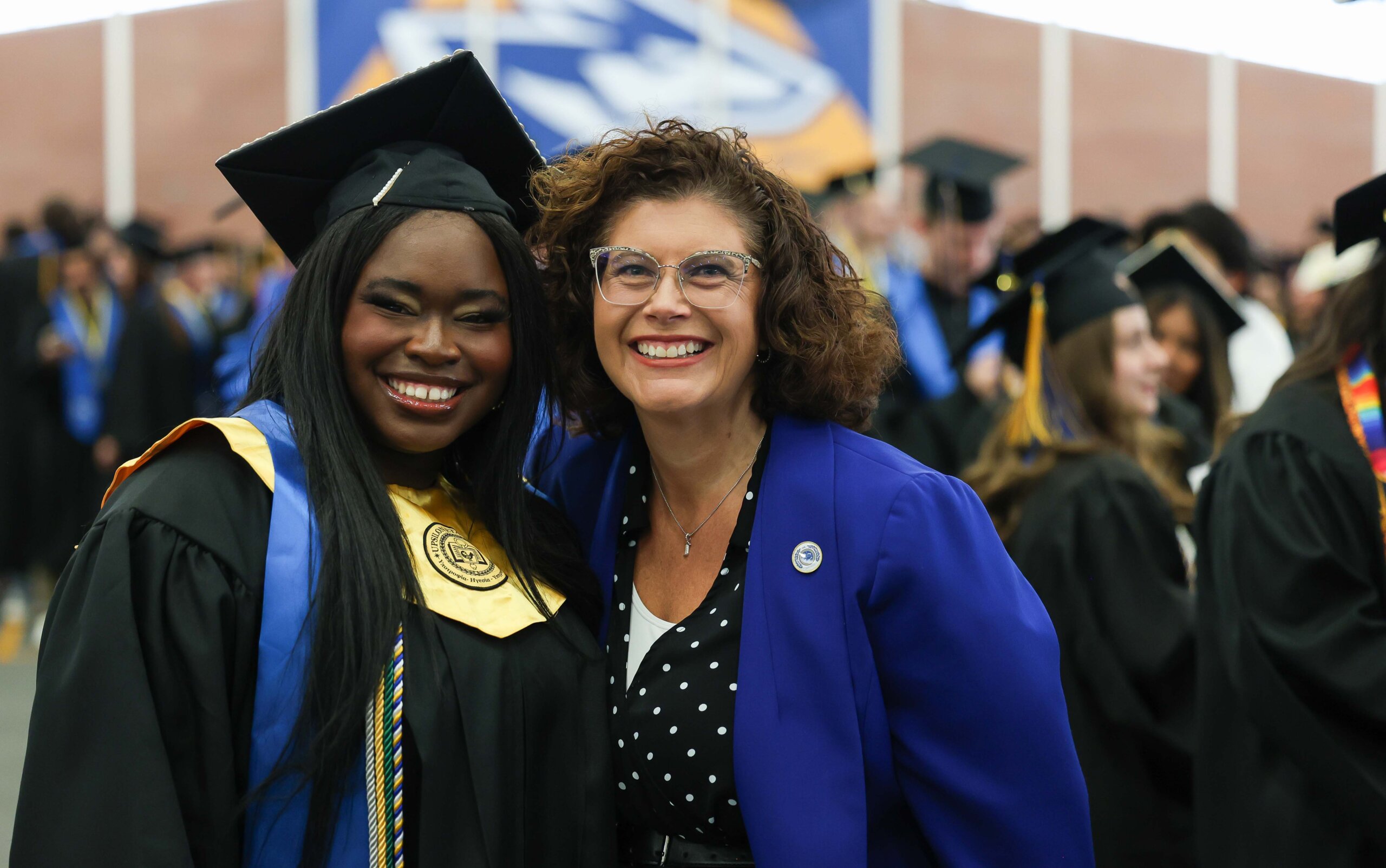 More than 700 students earn undergraduate and graduate degrees at UNK's commencement ceremony.