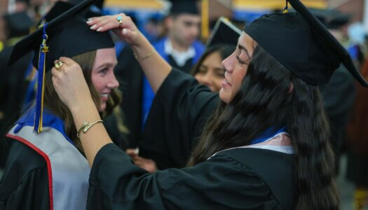 More than 700 students earn undergraduate and graduate degrees at UNK's commencement ceremony.
