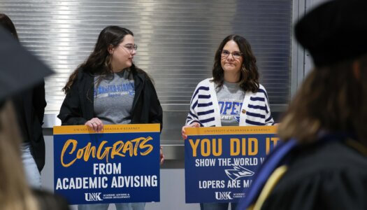 More than 700 students earn undergraduate and graduate degrees at UNK's commencement ceremony.