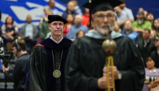 More than 700 students earn undergraduate and graduate degrees at UNK's commencement ceremony.