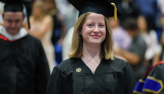 More than 700 students earn undergraduate and graduate degrees at UNK's commencement ceremony.