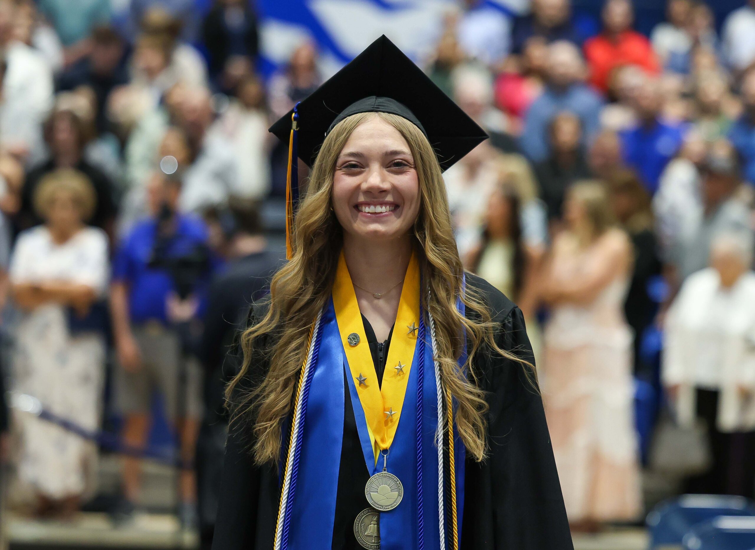 More than 700 students earn undergraduate and graduate degrees at UNK's commencement ceremony.
