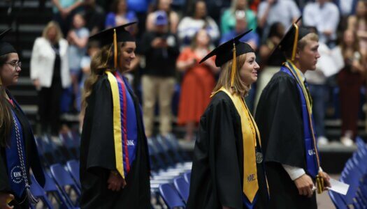 More than 700 students earn undergraduate and graduate degrees at UNK's commencement ceremony.