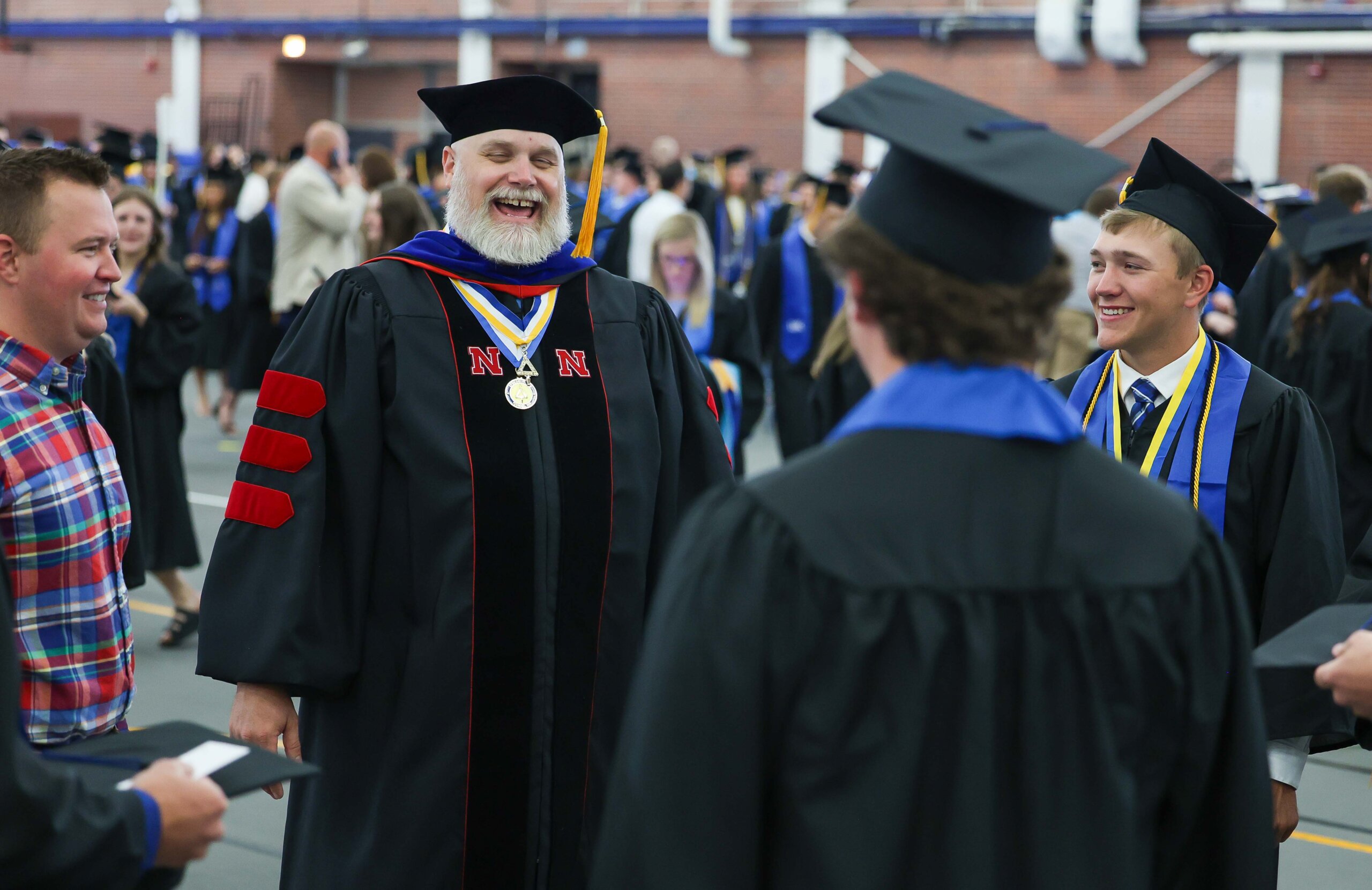More than 700 students earn undergraduate and graduate degrees at UNK's commencement ceremony.