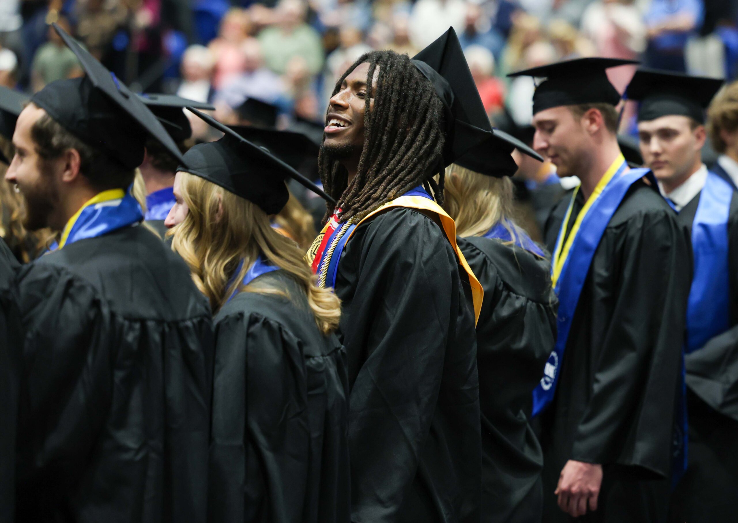 More than 700 students earn undergraduate and graduate degrees at UNK's commencement ceremony.