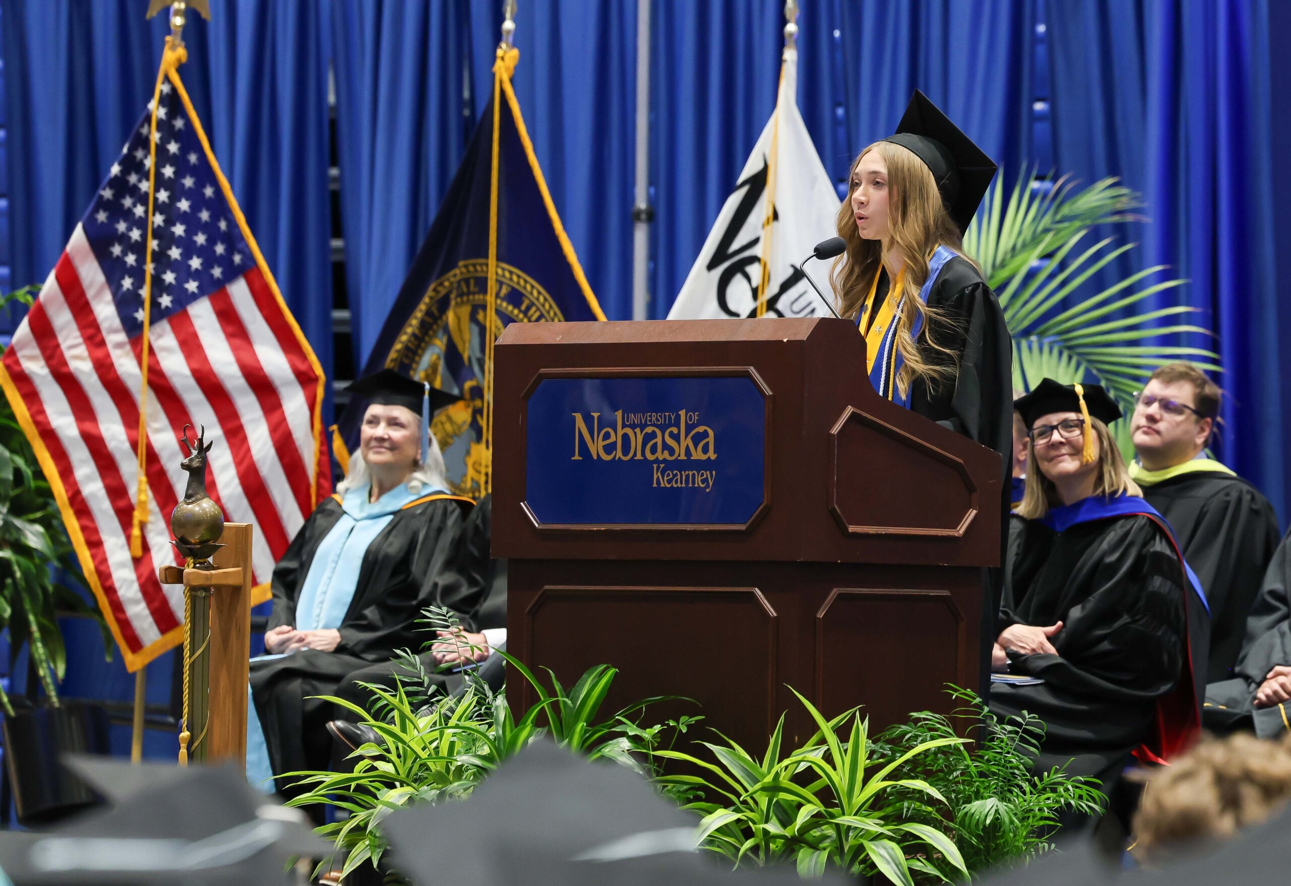 More than 700 students earn undergraduate and graduate degrees at UNK's commencement ceremony.