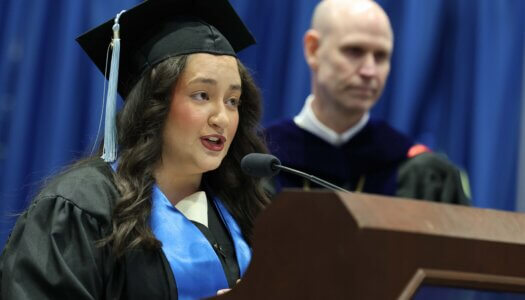 More than 700 students earn undergraduate and graduate degrees at UNK's commencement ceremony.