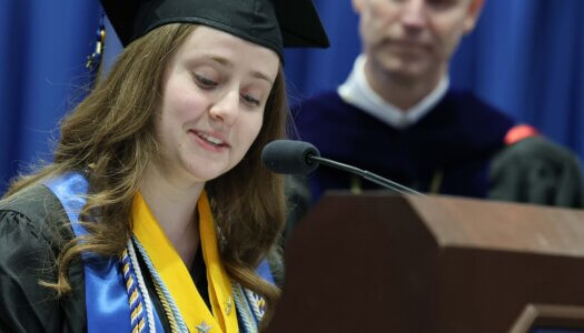 More than 700 students earn undergraduate and graduate degrees at UNK's commencement ceremony.