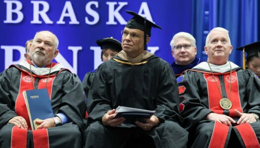 More than 700 students earn undergraduate and graduate degrees at UNK's commencement ceremony.