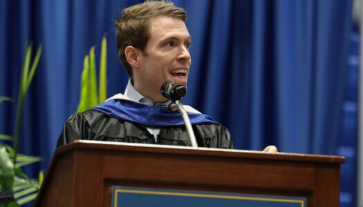 More than 700 students earn undergraduate and graduate at UNK's commencement ceremony.