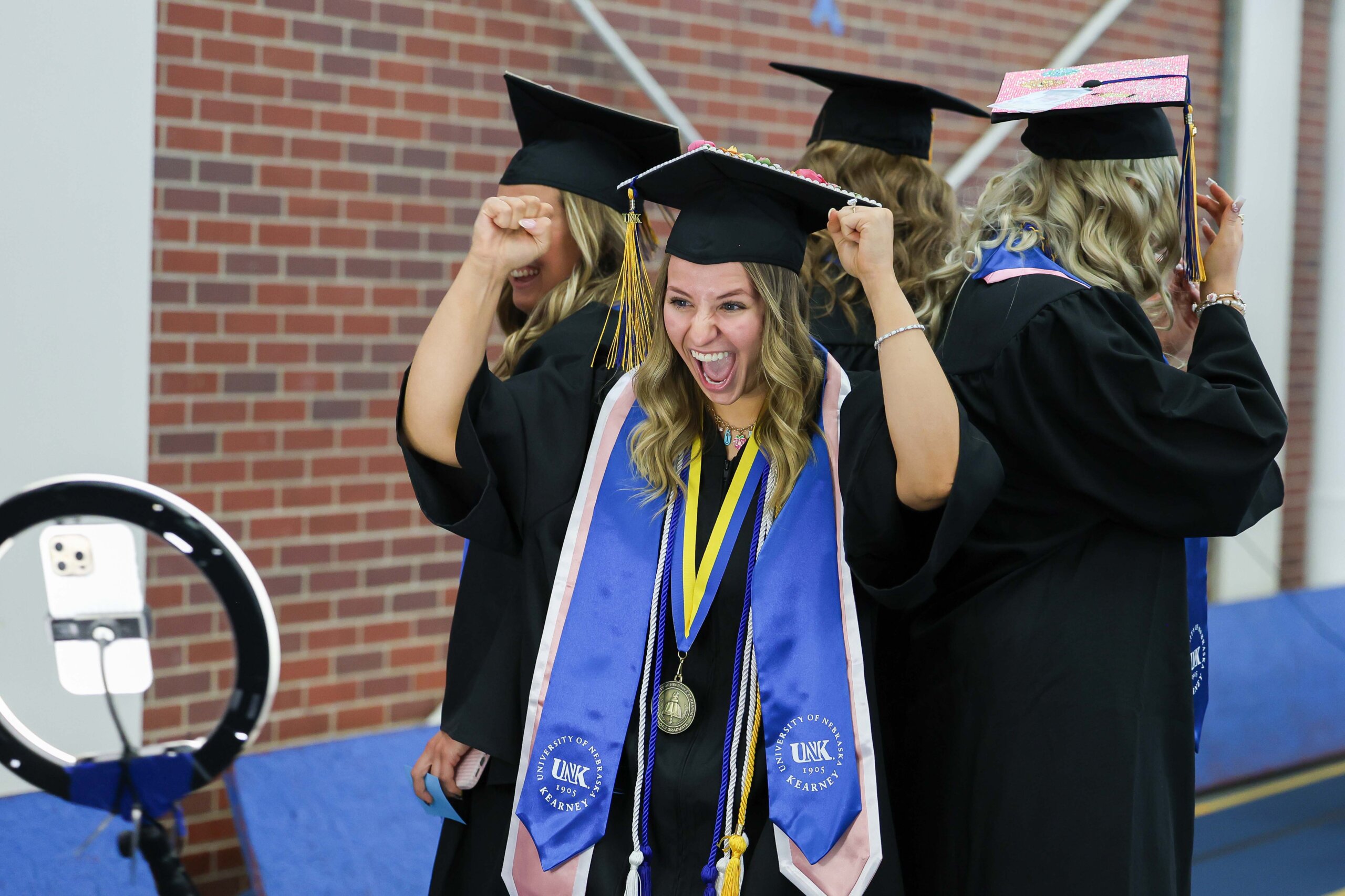 More than 700 students earn undergraduate and graduate degrees at UNK's commencement ceremony.