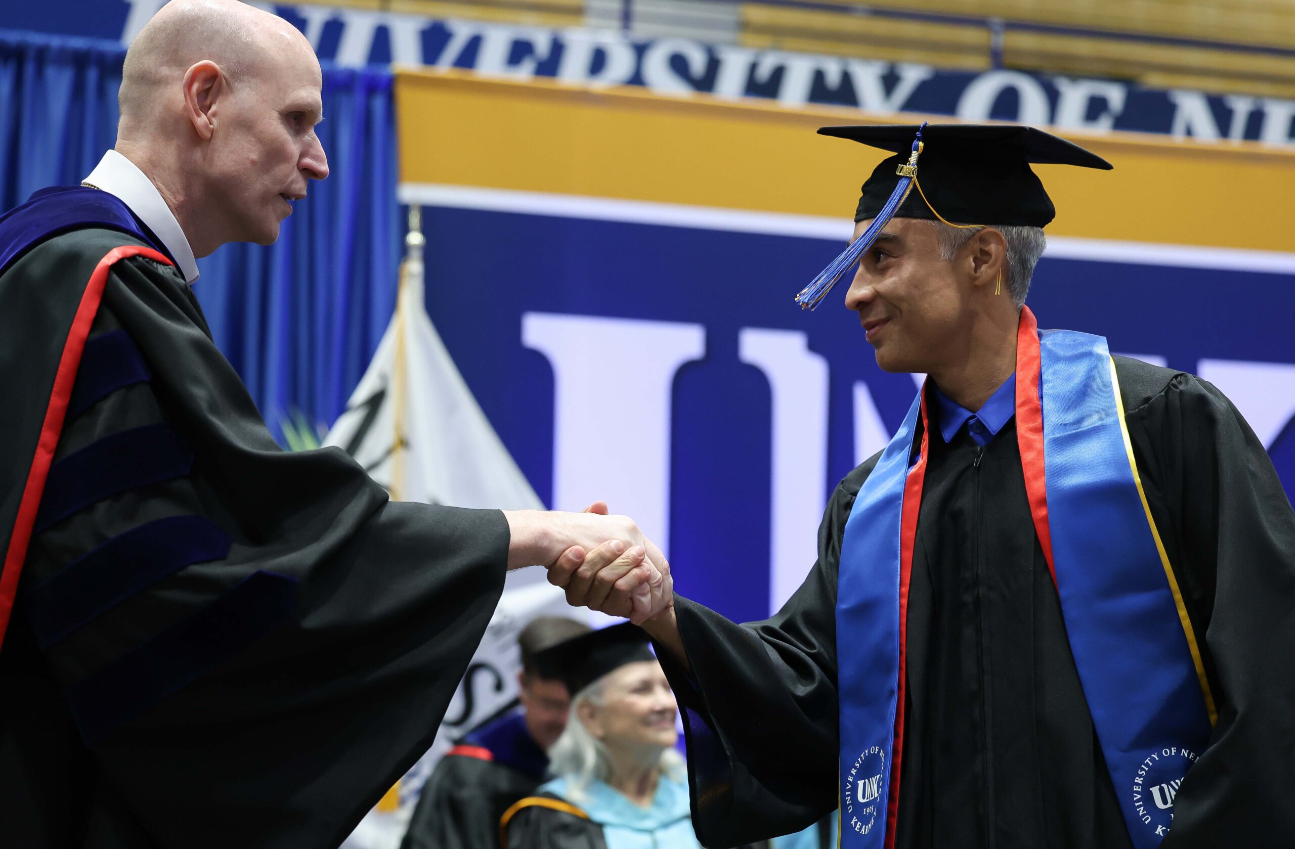 More than 700 students earn undergraduate and graduate degrees at UNK's commencement ceremony.