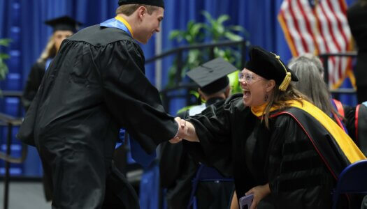 More than 700 students earn undergraduate and graduate degrees at UNK's commencement ceremony.