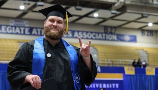 More than 700 students earn undergraduate and graduate degrees at UNK's commencement ceremony.
