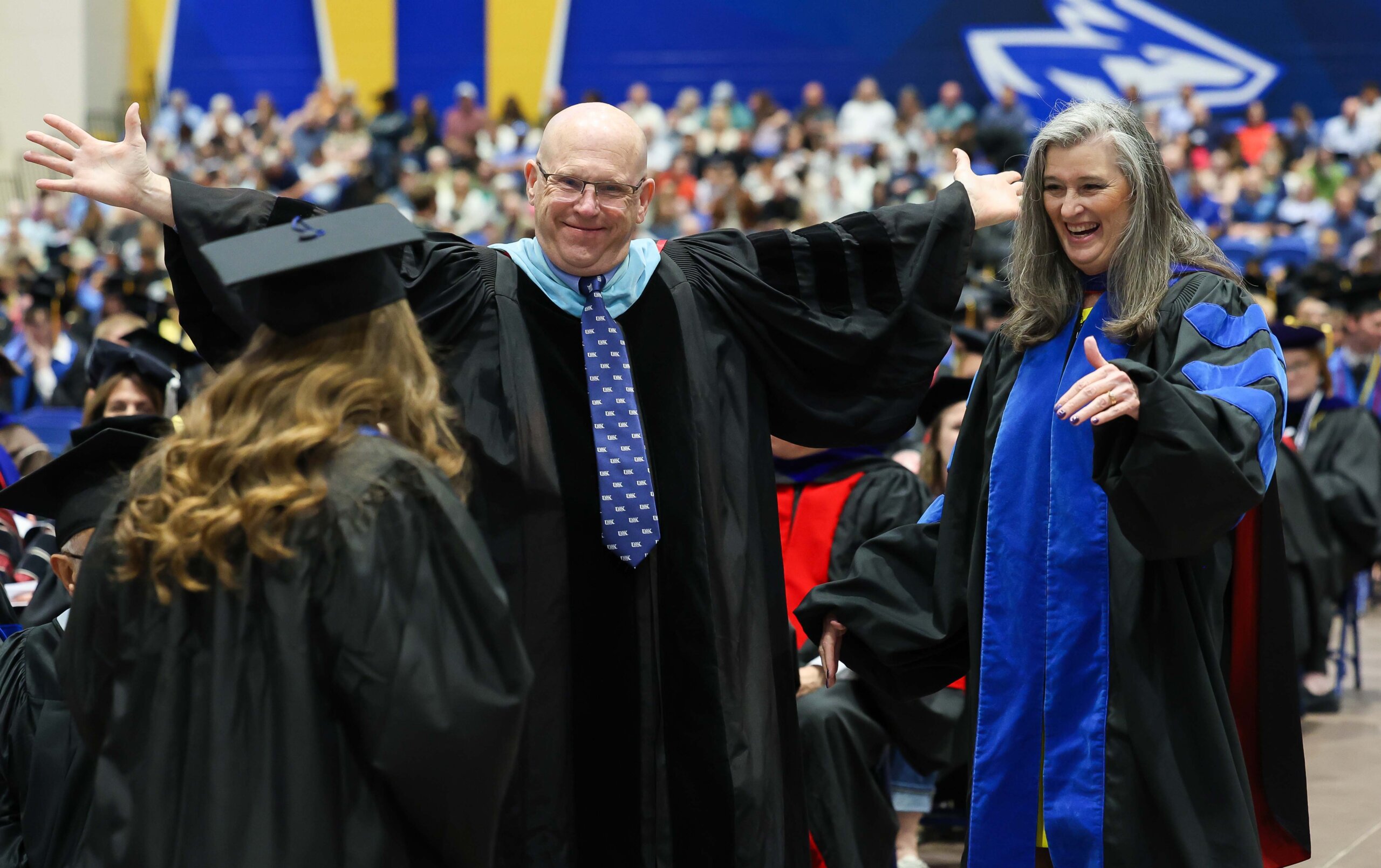 More than 700 students earn undergraduate and graduate degrees at UNK's commencement ceremony.