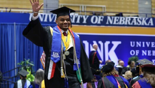 More than 700 students earn undergraduate and graduate degrees at UNK's commencement ceremony.
