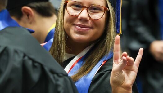 More than 700 students earn undergraduate and graduate degrees at UNK's commencement ceremony.