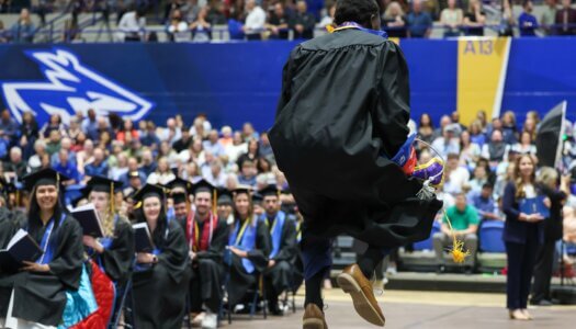 More than 700 students earn undergraduate and graduate degrees at UNK's commencement ceremony.