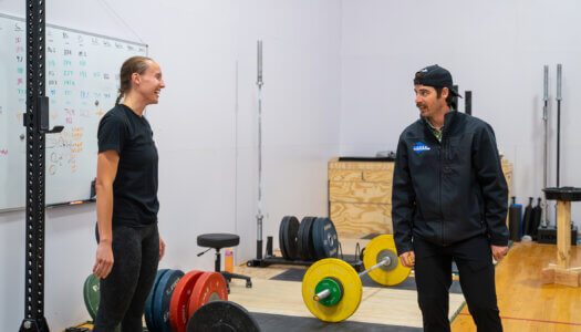 A UNK Weightlifting Club training session.