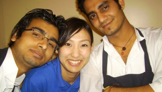 Ayami Sato during her time as an undergraduate student at UNK.