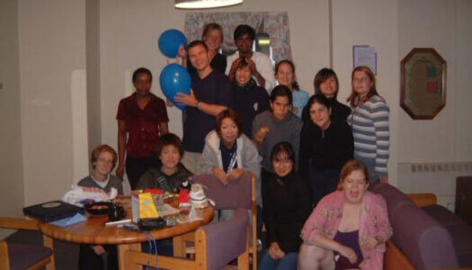 Ayami Sato during her time as an undergraduate student at UNK.