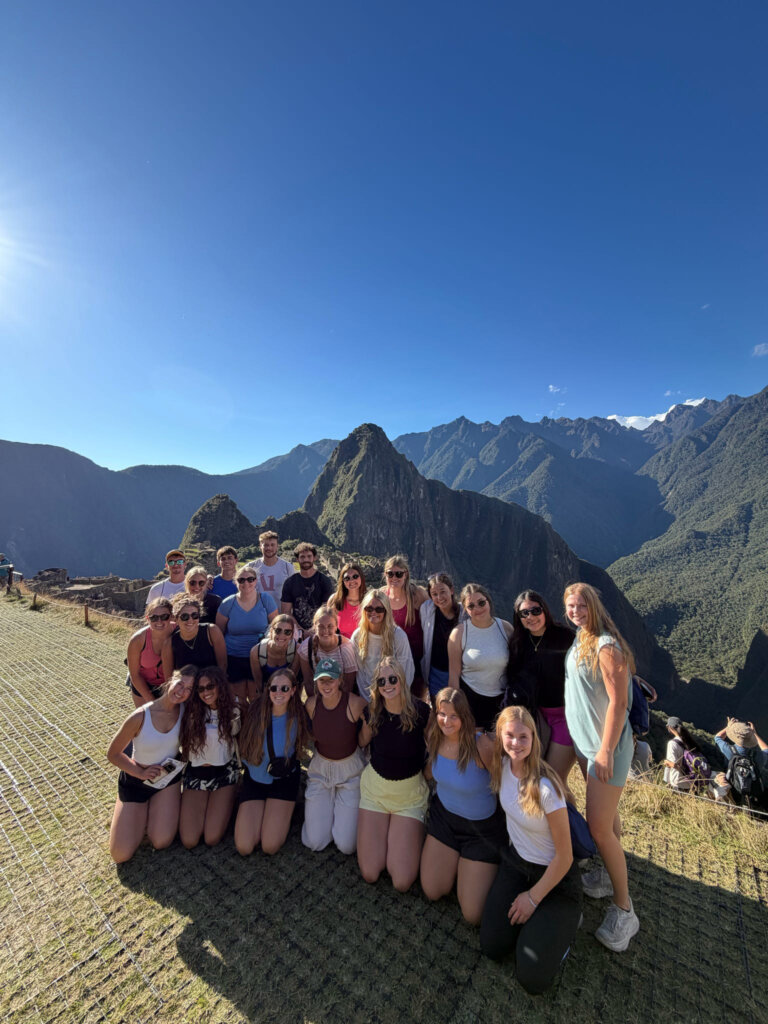 UNK students at Machu Picchu