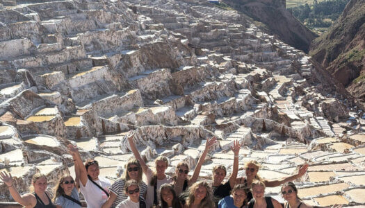 UNK students in Peru