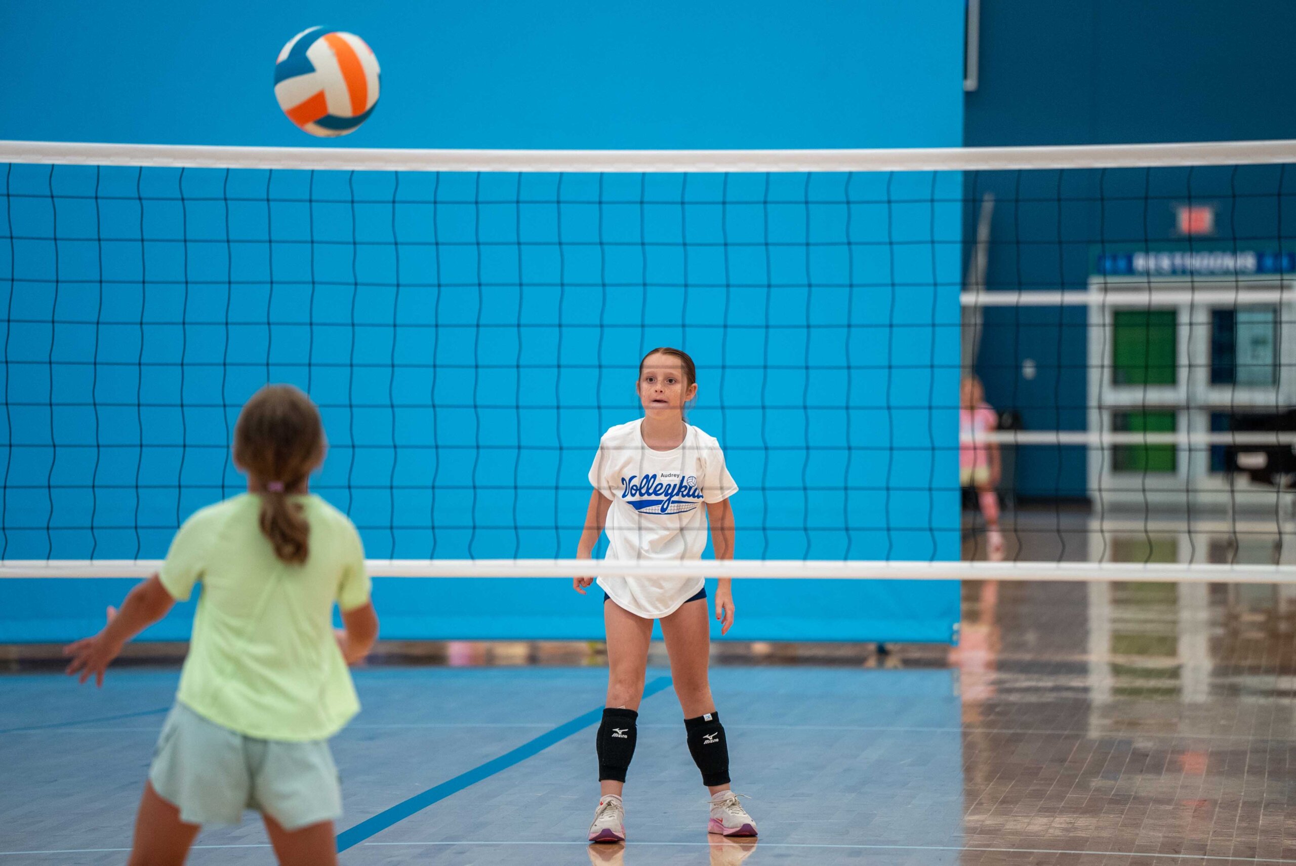 Young athletes participate in the Volleykidz Camp at Kearney SportsPlex.
