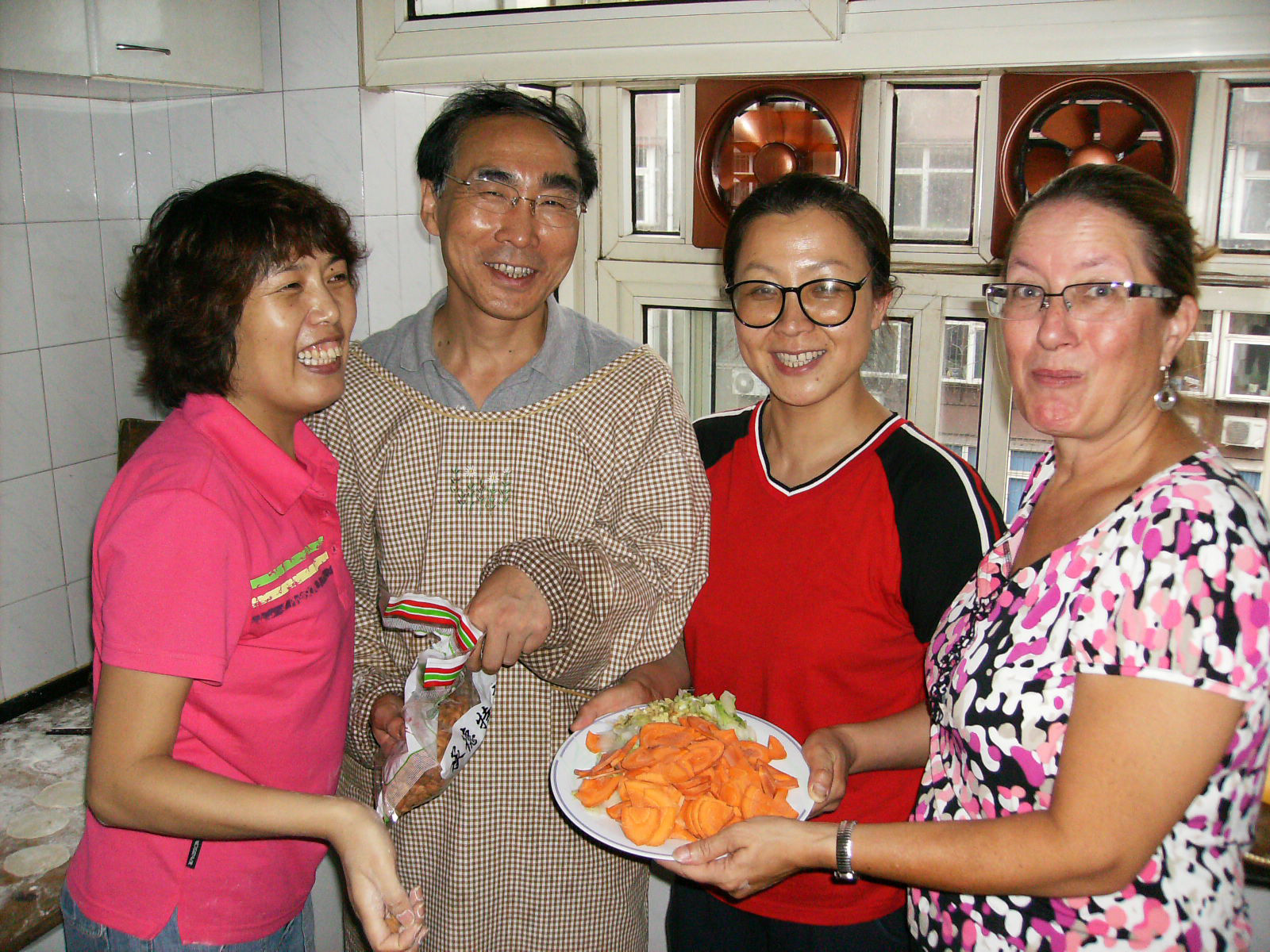 Lisa Terry is pictured during a trip to China.